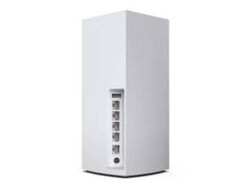 Безжична мрежа Linksys Velop MX5300-EU (1 пакет), AX5300, трибандова, Wi-Fi 6, USB 3.0 порт, OFDMA, 4x4 MU-MIMO, технология Intelligent Mesh™, динамично задно осветяване MX5300-EU – Linksys Безжични рутери
