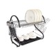 Black drying rack 43 cm MR-1025-43 Maestro MR-1025-43-BLACK – Maestro Продукти за дома