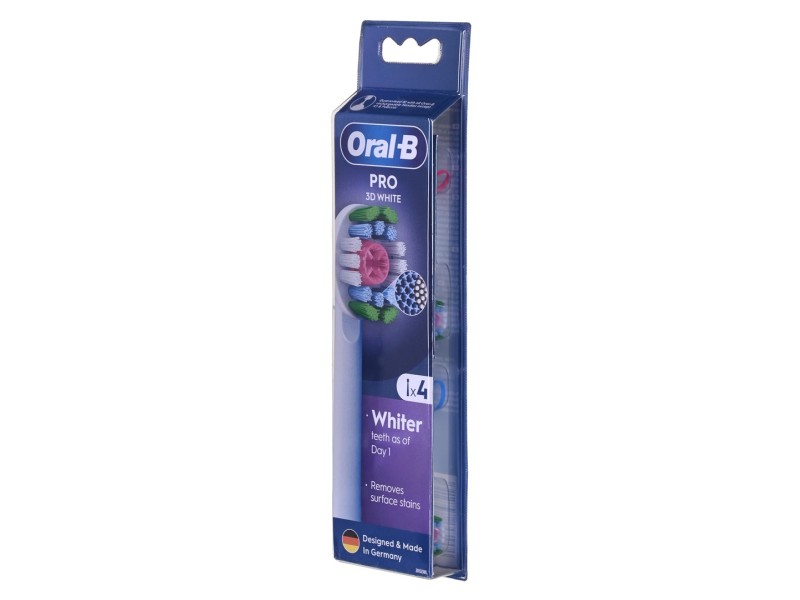 Braun EB 18-4 toothbrush head 4 pc(s) White EB18-4 – Braun Аксесоари за четки за зъби