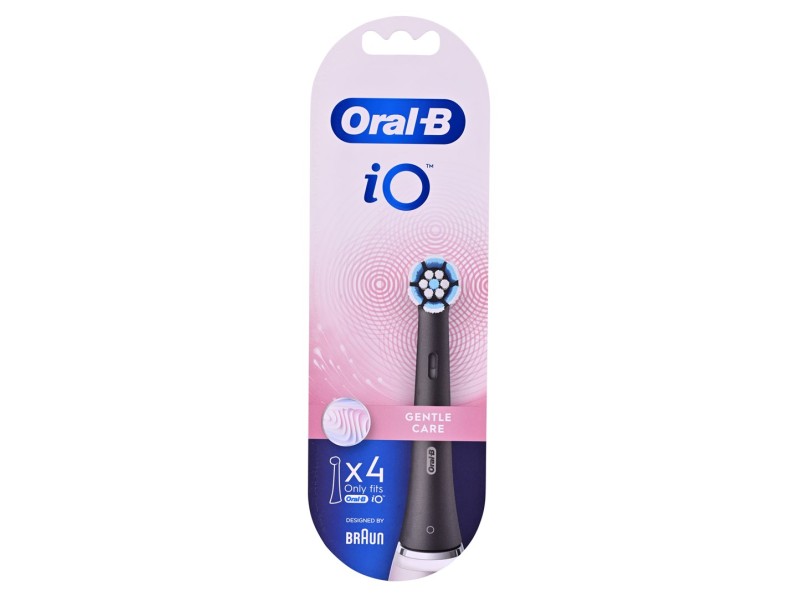 Braun Końcówki do szczoteczki Braun Oral-B iO Gentle Care black iO Gentle Care – Braun Аксесоари за четки за зъби