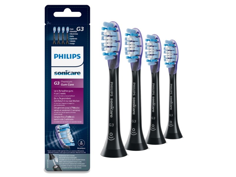 Philips 4-pack Standard sonic toothbrush heads HX9054/33 – Philips Аксесоари за четки за зъби