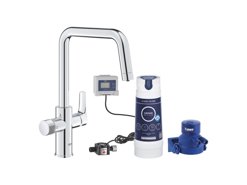 GROHE 30559000 kitchen faucet Chrome 30559000 – Grohe Кухненски смесители