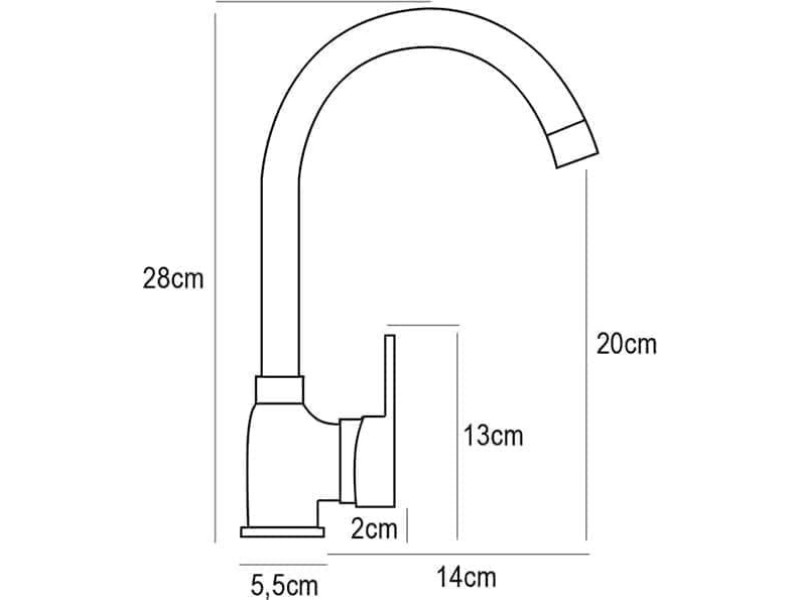 PYRAMIS BELLO granite faucet vanilla 090 923 501 – PYRAMIS Кухненски смесители