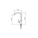 PYRAMIS SILVIO DUO granite black mixer 090929538 granit czarny – PYRAMIS Кухненски смесители
