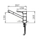 PYRAMIS TRONTO granite beige mixer tap 090 905 401 – PYRAMIS Кухненски смесители