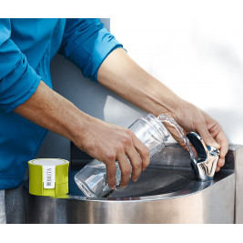 Filter Bottle Brita Fill&Go Vital + 1 pc MicroDisc (0,6l; lime)