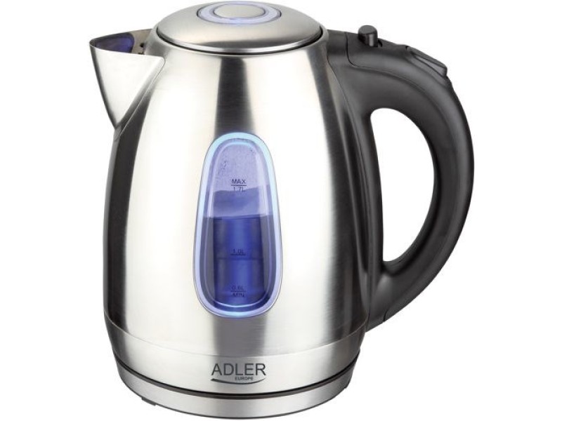Adler AD 1223 electric kettle 1.7 L Black,Stainless steel 2200 W AD1223 – Adler Електрически чайници
