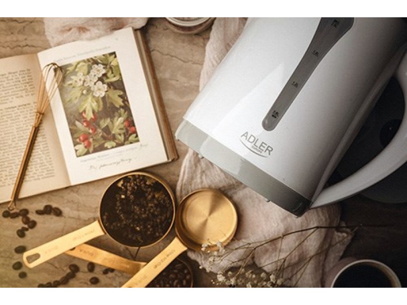 Adler AD 1244 electric kettle 2.5 L 2200 W White AD 1244 – Adler Електрически чайници