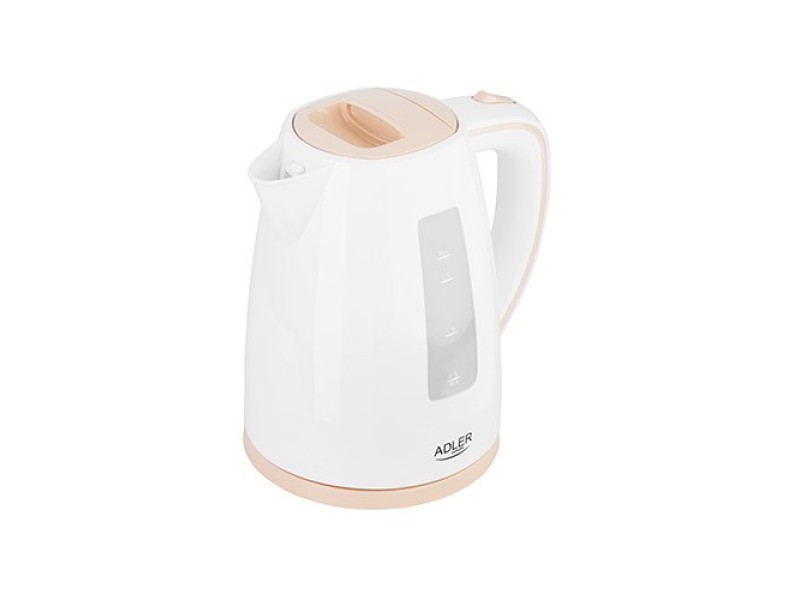 Adler AD 1264 electric kettle 1.7 L 2200 W Hazelnut, White AD 1264 – Adler Електрически чайници