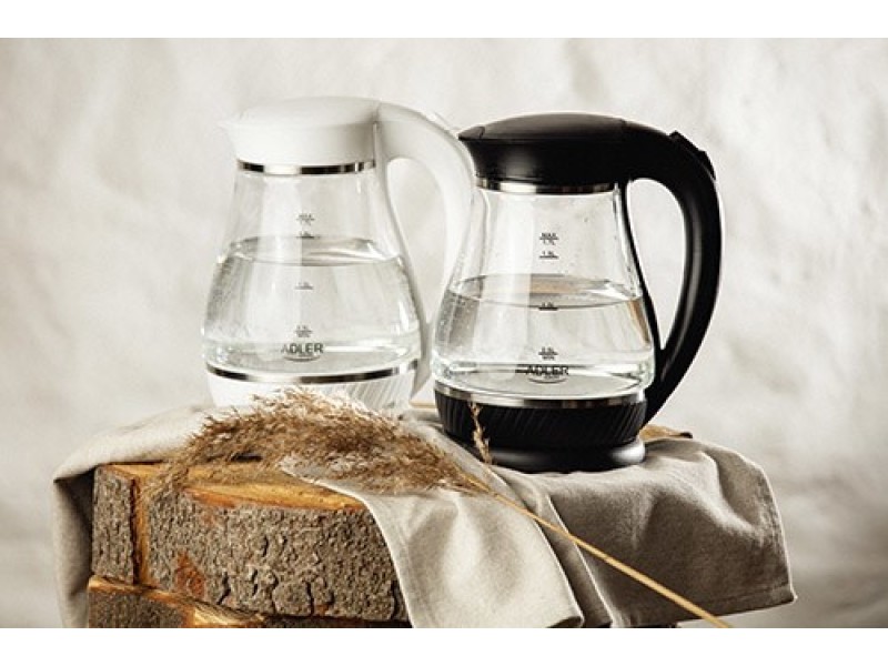 Adler AD 1274 B electric kettle 1.7 L 2200 W Black, Transparent AD 1274 – Adler Електрически чайници