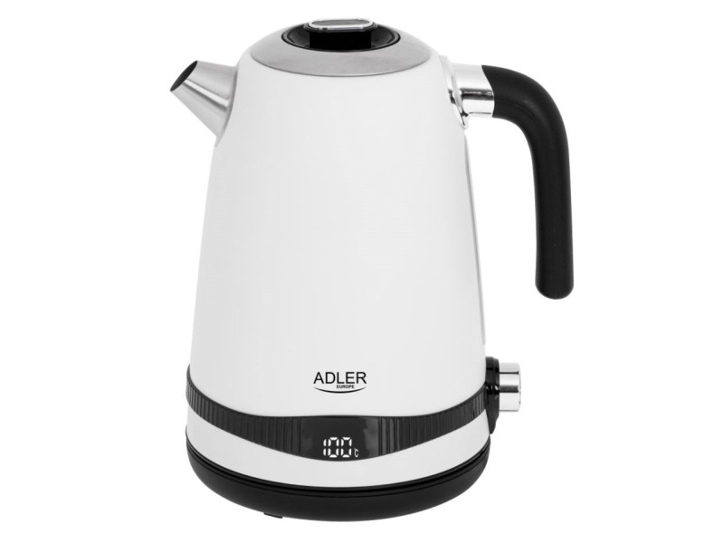 Adler AD 1295w Electric kettle 1.7 l White AD 1295w – Adler Електрически чайници