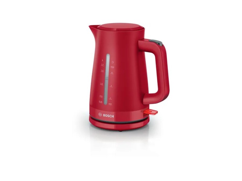 Bosch TWK3M124 electric kettle 1.7 L 2400 W Red TWK 3M124 – BOSCH Електрически чайници