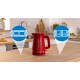 Bosch TWK3M124 electric kettle 1.7 L 2400 W Red TWK 3M124 – BOSCH Електрически чайници