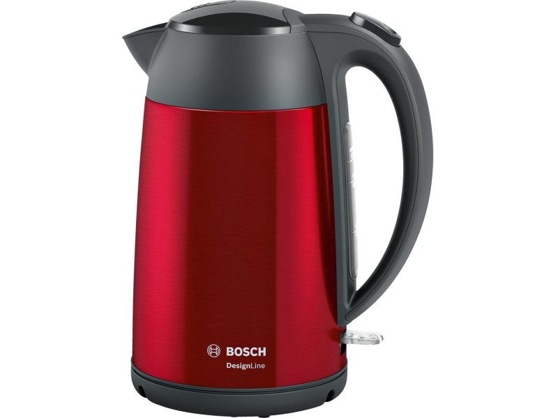 Bosch TWK3P424 electric kettle 1.7 L 2400 W Grey, Red TWK 3P424 – BOSCH Електрически чайници