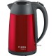 Bosch TWK3P424 electric kettle 1.7 L 2400 W Grey, Red TWK 3P424 – BOSCH Електрически чайници