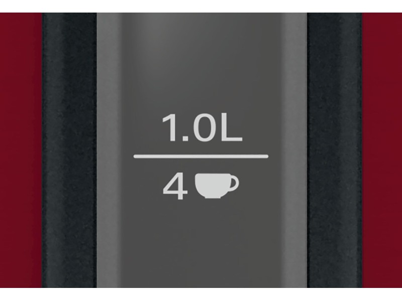 Bosch TWK3P424 electric kettle 1.7 L 2400 W Grey, Red TWK 3P424 – BOSCH Електрически чайници