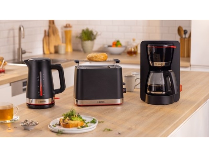 Bosch TWK4M223 electric kettle 1.7 L 2400 W Black TWK4M223 – BOSCH Електрически чайници