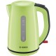 Bosch TWK7506 electric kettle 1.7 L 2200 W Black, Green TWK 7506 – BOSCH Електрически чайници