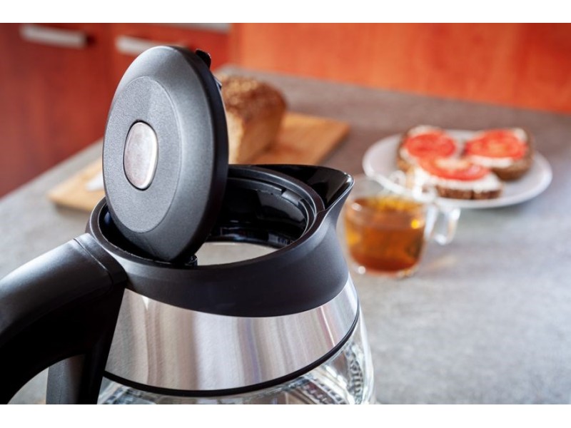 C520 ELDOM, LUX glass kettle, capacity 1.7 l, water temperature control panel, 2200 W C520 – ELDOM Електрически чайници