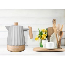 Concept RK0091 Ceramic electric kettle 1.5 l Light grey