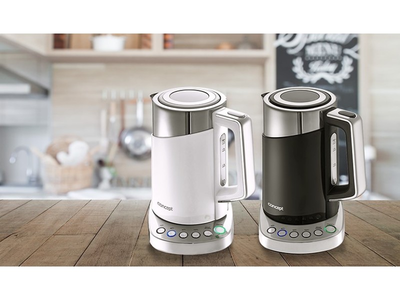 Concept RK3171 electric kettle 1.7 L 2200 W Black, Metallic RK3171 – CONCEPT Електрически чайници