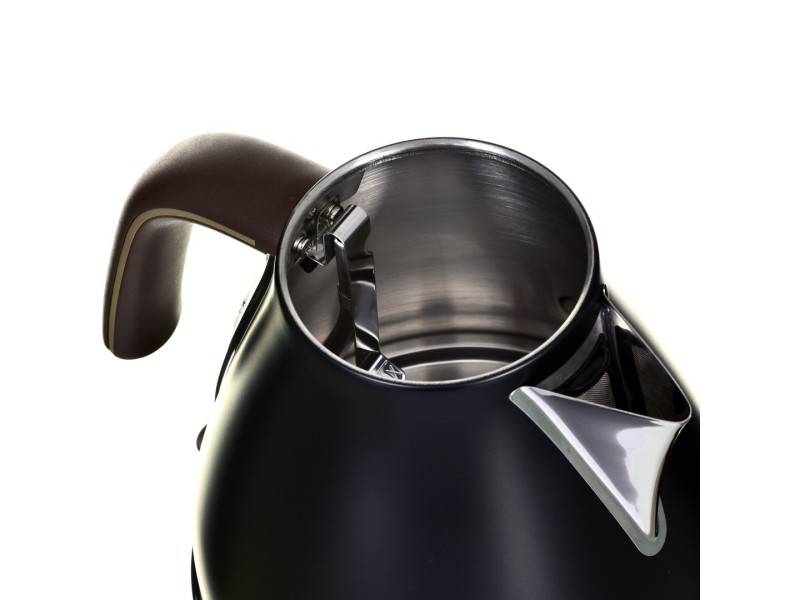 DeLonghi KBOV 2001.BK electric kettle 1.7 L Black,Brown 2000 W KBOV 2001.BK – DeLonghi Електрически чайници