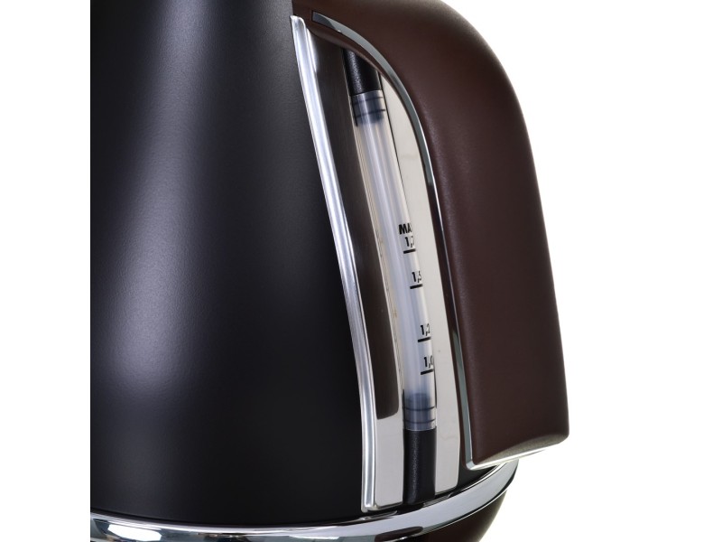 DeLonghi KBOV 2001.BK electric kettle 1.7 L Black,Brown 2000 W KBOV 2001.BK – DeLonghi Електрически чайници