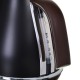 DeLonghi KBOV 2001.BK electric kettle 1.7 L Black,Brown 2000 W KBOV 2001.BK – DeLonghi Електрически чайници