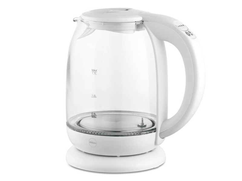 ELDOM C510B Lumi electric kettle 1.7 L 2200 W White C510B – ELDOM Електрически чайници