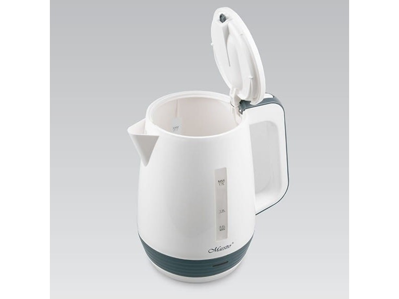 Electric kettle 1.7l 2200W MAESTRO MR-033-WHITE MR-033-WHITE – Maestro Електрически чайници