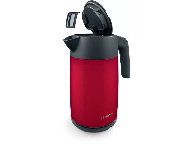 Electric kettle Bosch TWK 7L464, 2400 W, 1.7 l Red TWK7L464a – BOSCH Електрически чайници