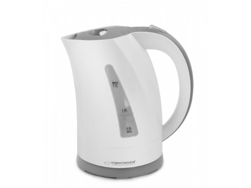 Esperanza EKK022 electric kettle 1.7 L Gray, White 2200 W EKK022 – Esperanza Електрически чайници