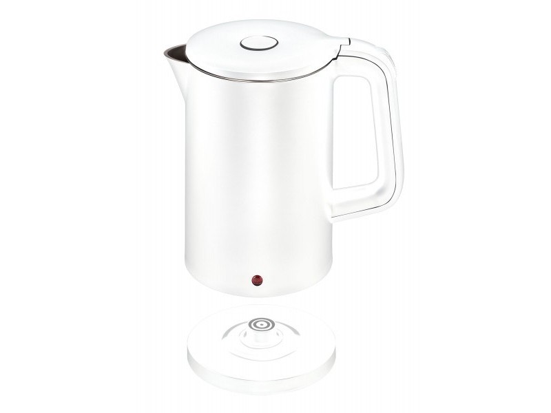 MPM Cordless kettle MCZ-105, white, 1.7 l 5903151019677 – MPM Електрически чайници