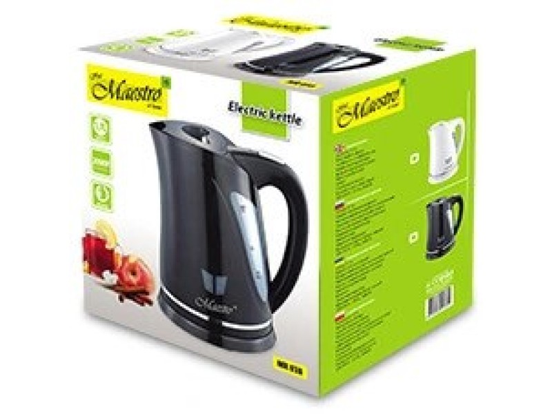 Maestro MR-038-BLACK electric kettle MR-038-BLACK – Maestro Електрически чайници