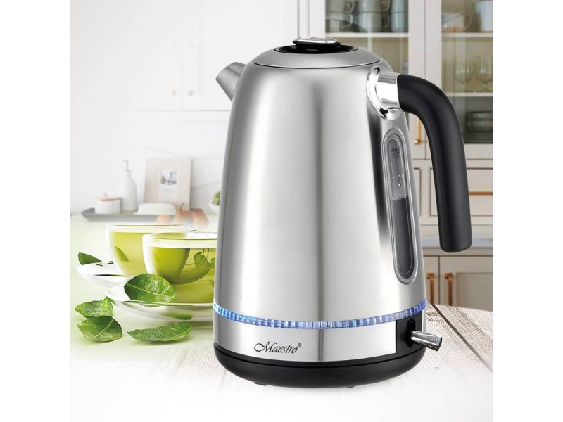 Maestro MR-050 Electric kettle with lighting, silver 1.7 L MR-050 – Maestro Електрически чайници