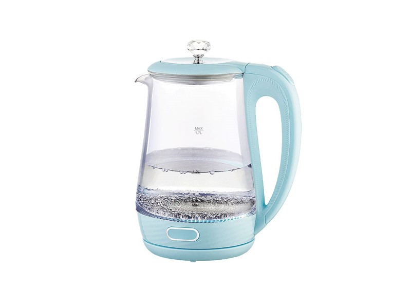 Maestro MR-052-BLUE Electric glass kettle, blue 1.7 L MR-052-BLUE – Maestro Електрически чайници