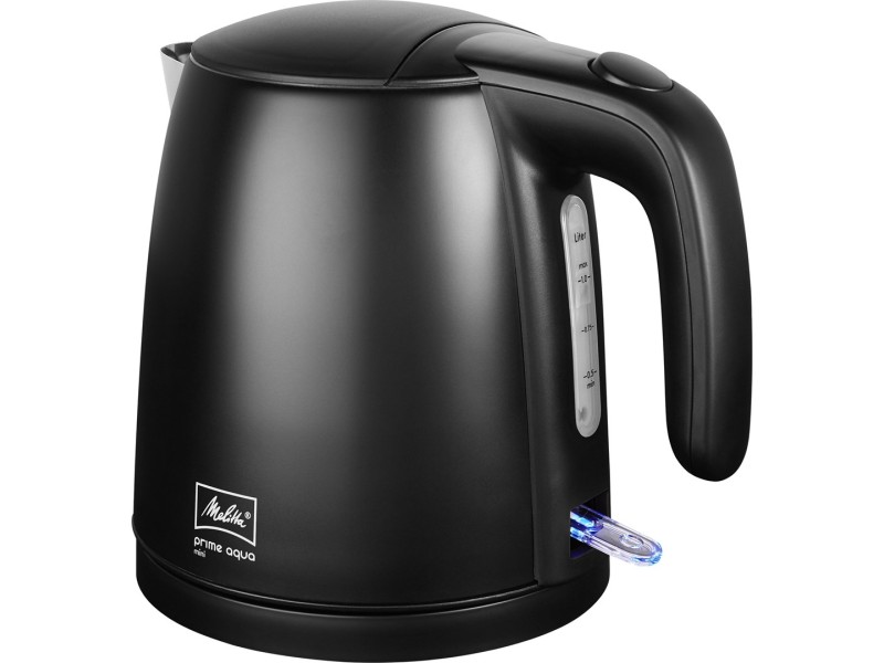 PRIME AQUA MINI NOIR INox electric kettle PRIME AQUA MINI 1018-07 NOIR IN – Melitta Електрически чайници