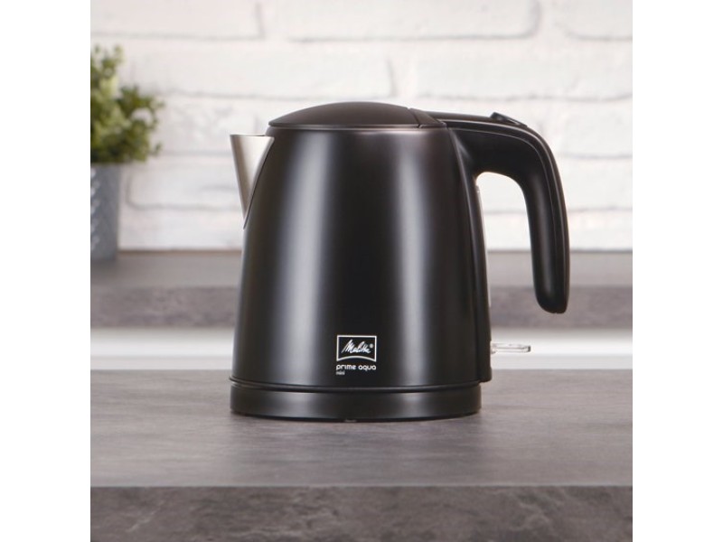 PRIME AQUA MINI NOIR INox electric kettle PRIME AQUA MINI 1018-07 NOIR IN – Melitta Електрически чайници