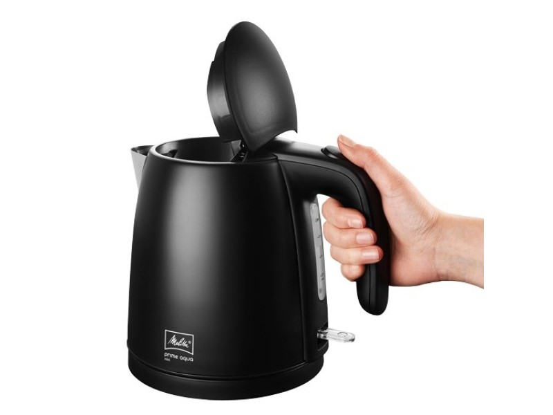 PRIME AQUA MINI NOIR INox electric kettle PRIME AQUA MINI 1018-07 NOIR IN – Melitta Електрически чайници