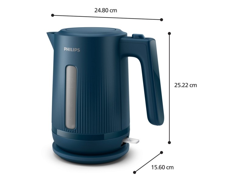 Philips 3000 series HD9411/70 electric kettle 1.7 L 2200 W Blue HD9411/70 – Philips Електрически чайници