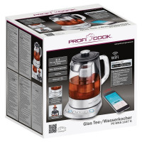 Proficook electric cordless glass kettle PC-WKS 1167