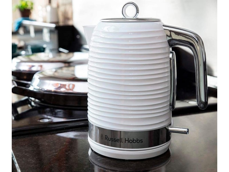 Russell Hobbs Inspire electric kettle 1.7 L 2400 W White 24360-70 – Russel Hobbs Електрически чайници