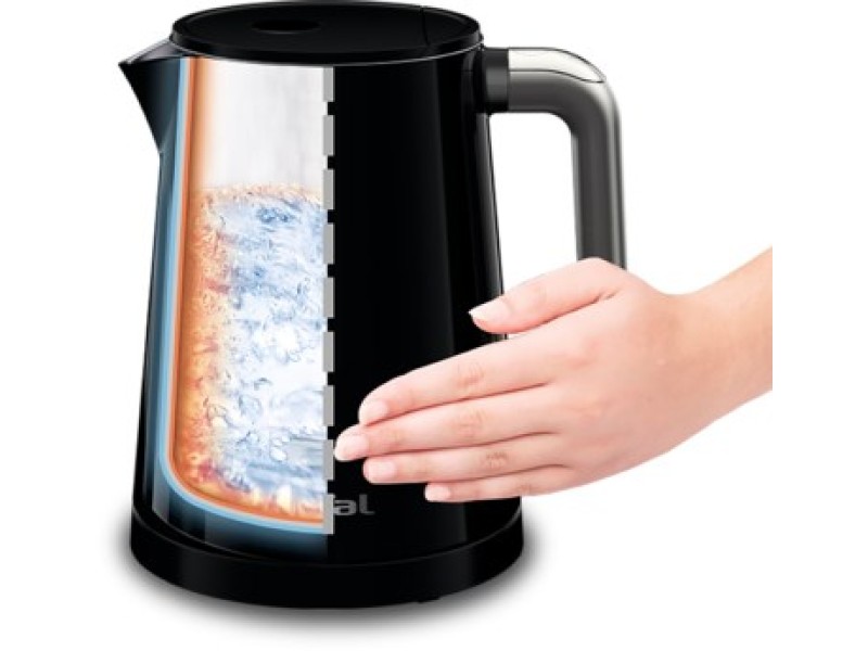 Tefal KO854830 electric kettle 1 L Black KO854830 – Tefal Електрически чайници
