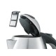 WMF Stelio 0413010012 electric kettle 1.2 L 2400 W Black, Stainless steel Stelio WMF – WMF Електрически чайници