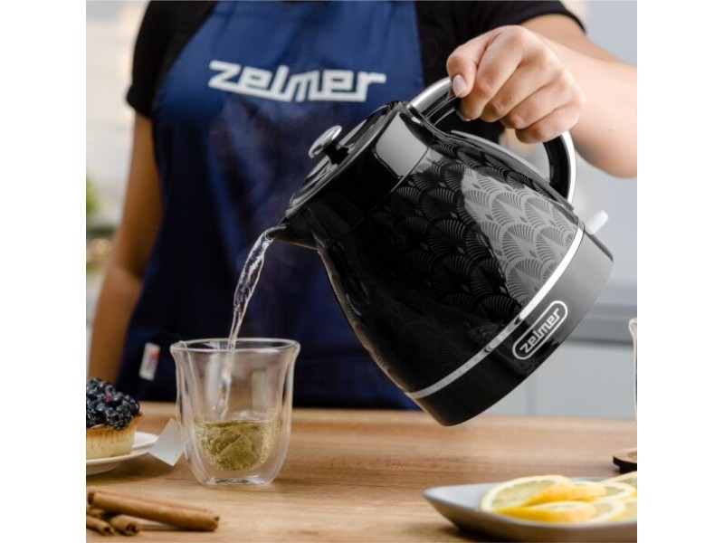 Zelmer ZCK7640 electric kettle 1.7 l 1850 - 2200 W Black ZCK7640 – Zelmer Електрически чайници