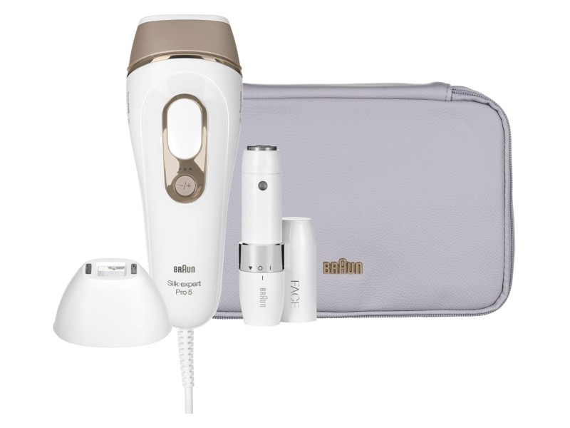Braun Silk-expert Pro L5156 Hair removal device White, gold PL5156 – Braun За тялото