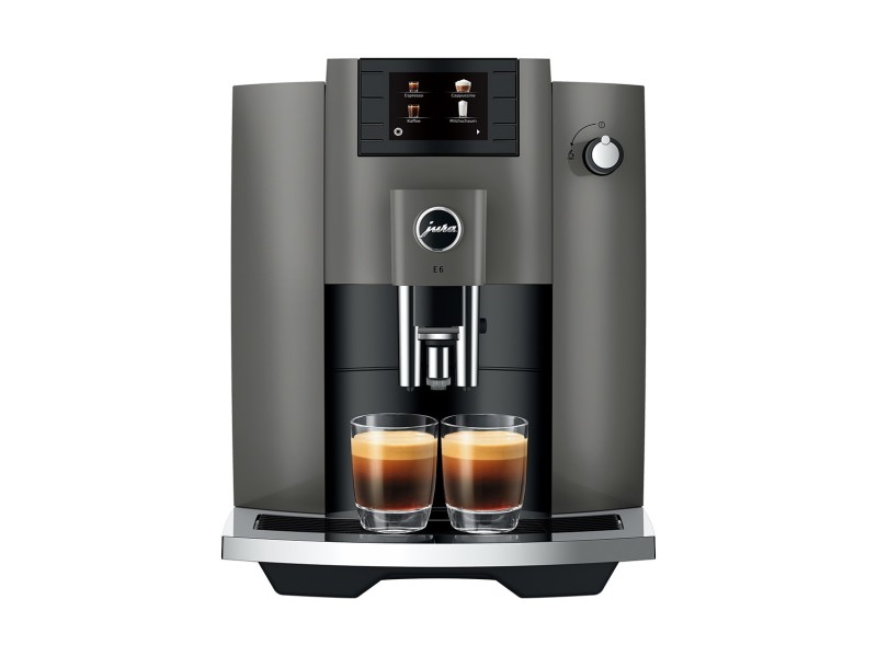 Coffee Machine Jura E6 Dark Inox (EC) 15439 – jura Еспресо машини