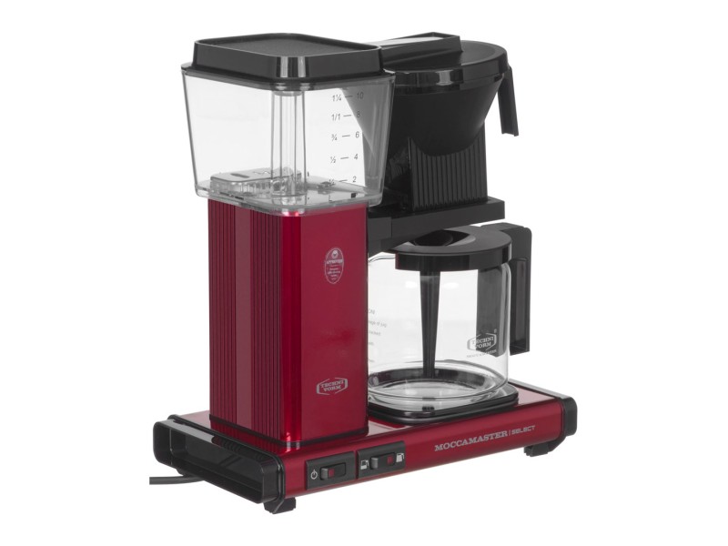 MOCCAMASTER KBG SELECT METALLIC RED DRIP COFFEE MAKER 871207253990 – MOCCAMASTER Еспресо машини