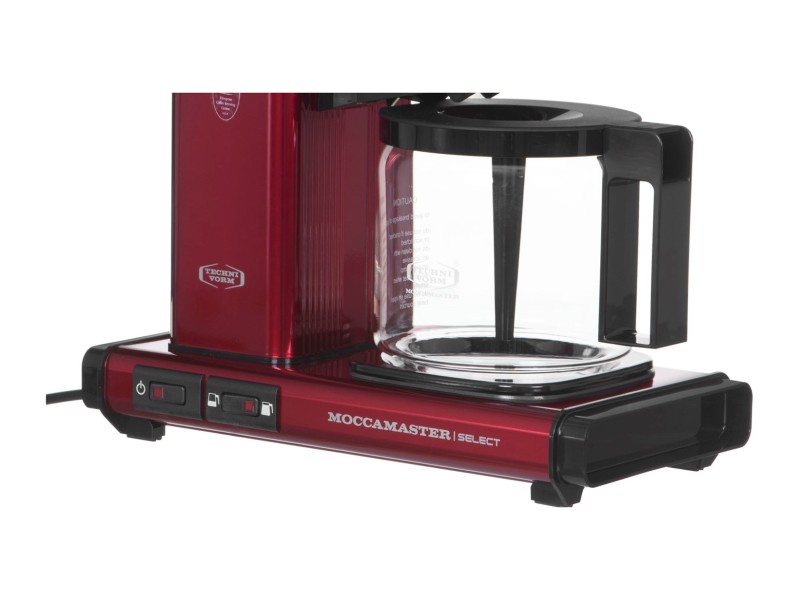 MOCCAMASTER KBG SELECT METALLIC RED DRIP COFFEE MAKER 871207253990 – MOCCAMASTER Еспресо машини