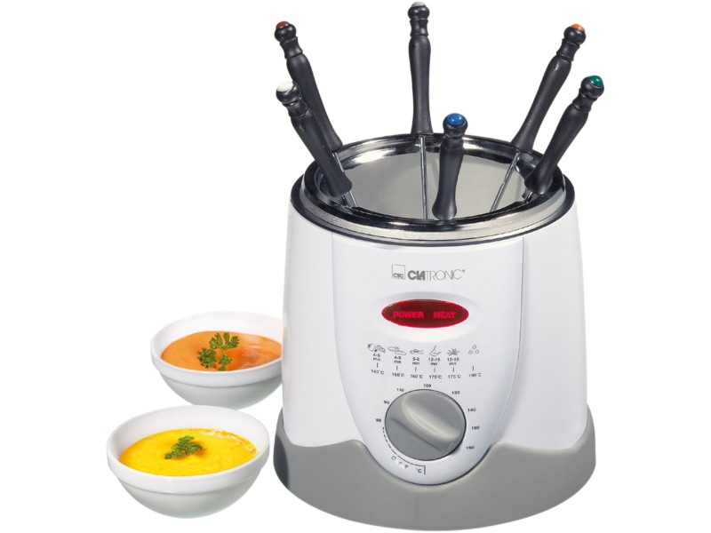 Clatronic FFR 2916 Single 1 L Stand-alone 900 W Deep fryer Grey, White FFR 2916 – Clatronic Фритюрници